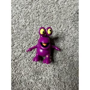 Wendy's Applause Purple Mix-Up Space Alien PVC Figurine Plastic Toy Rare 3"